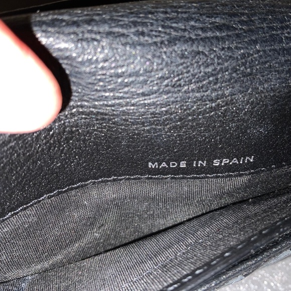 CHANEL JACKET MOTIF CC LOGO LEATHER LONG BIFOLD WALLET BLACK - Picture 13 of 15